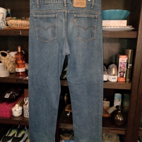 Vintage Levi's Orange Tab high waist 505's 38x32 - Picture 2 of 9